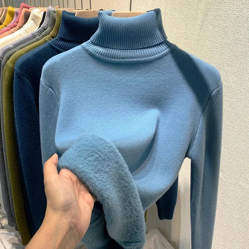 Women's Winter Turtleneck Sweater